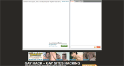Desktop Screenshot of gayhack.com